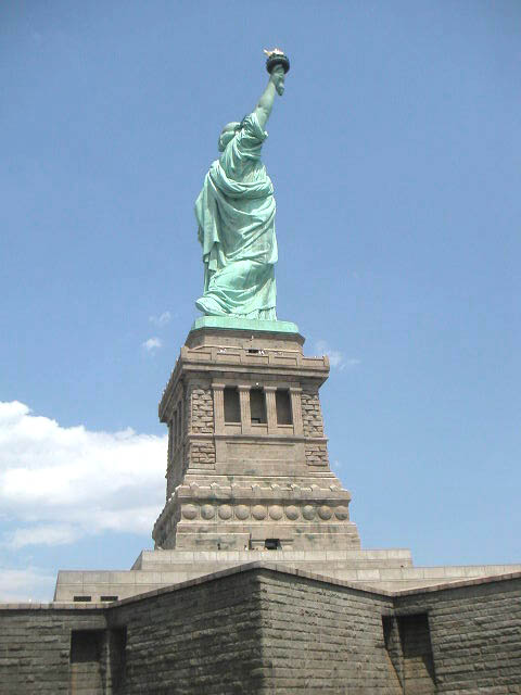 Statue of Liberty Piedestral Richard Morris Hunt